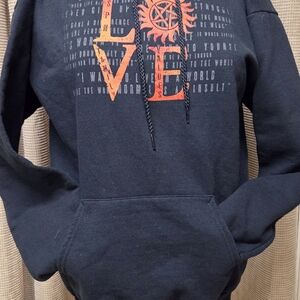 Port and Company Classic SPN FAMILY VALUES Hoodie
